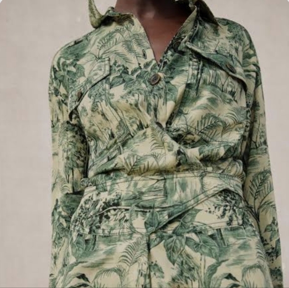 ZARA Linen Dress 14 - Picture 2 of 14